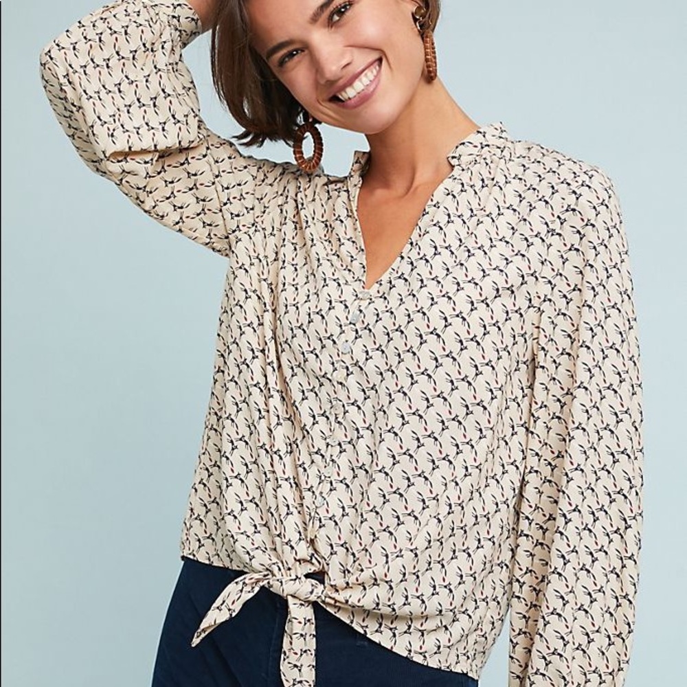 Anthropologie Fawn Buttondown